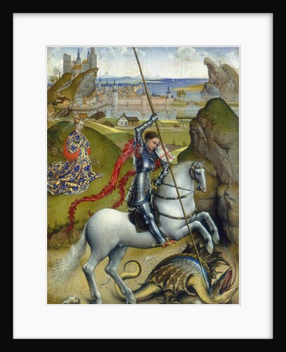 St. George and the Dragon, c.1432/1435 by Rogier van der Weyden
