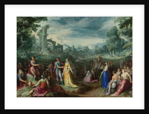 The Continence of Scipio, 1600 by Karel Van Mander