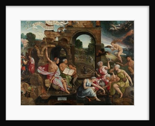 Saul and the Witch of Endor, 1526 by Jacob Cornelisz van Oostsanen