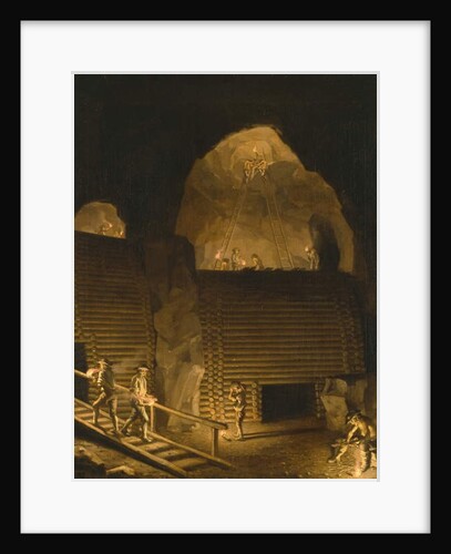 Falun Copper Mine, c.1784 by Pehr Hillestrom