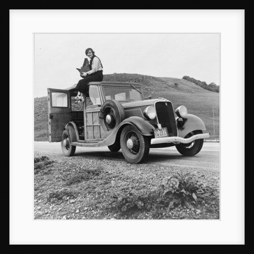 Dorothea Lange, Resettlement Administration photographer, 1936 by American Photographer
