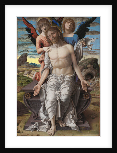 Christ as the Suffering Redeemer, 1495-1500 by Andrea Mantegna