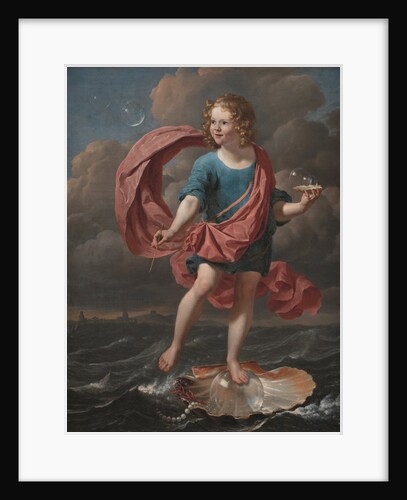 Boy Blowing Soap Bubbles. Allegory on the Transitoriness and the Brevity of Life, 1663 by Karel Dujardin