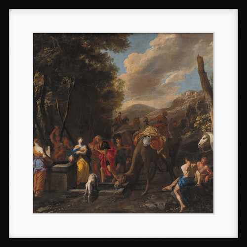 Rebecca and Eliezer at the Well, 1627-1679 by Domenico Gargiulo