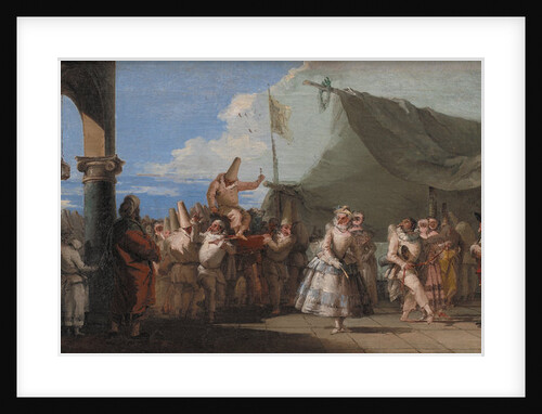The Triumph of Pulcinella, 1753-54 by Giovanni Battista (1696-1770) Tiepolo