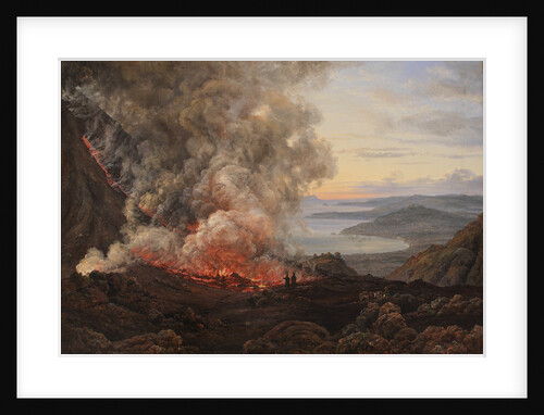 Eruption of the Volcano Vesuvius, 1821 by Johan Christian Dahl