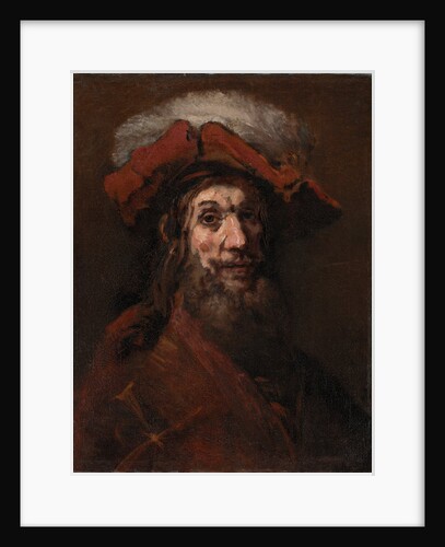 Sketch for The Knight with the Falcon by Rembrandt Harmensz. van Rijn