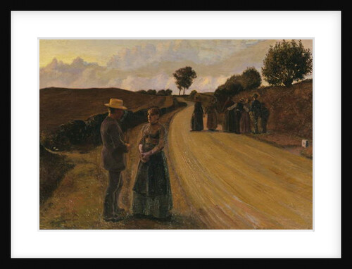Love Making in the Evening, 1889-91 by Fritz Syberg