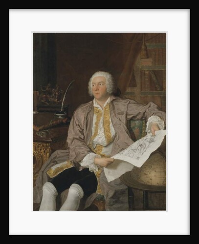 Count Carl Gustaf Tessin by Jacques Andre Joseph Camelot Aved