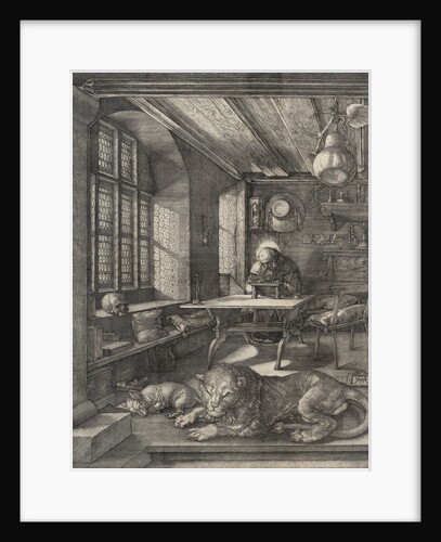 St. Jerome in his Study, 1514 by Albrecht Dürer or Duerer