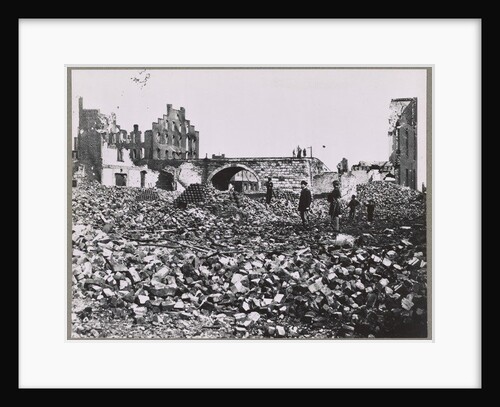 The ruins of Richmond, Virginia, 1865 by Andrew Joseph Russell