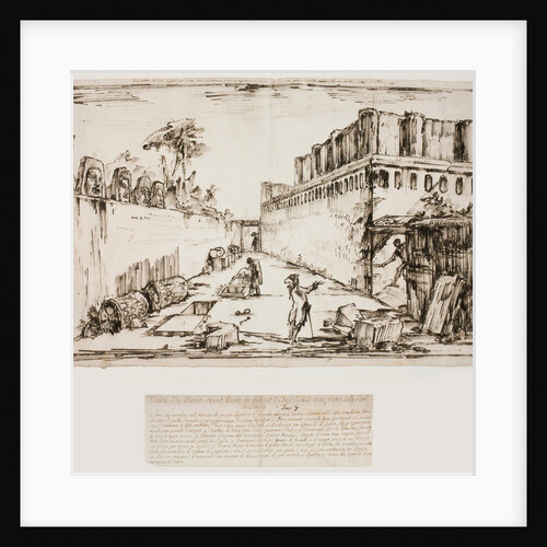 The Tomb of the Istacidi, Pompeii, 1777/78 by Giovanni Battista Piranesi