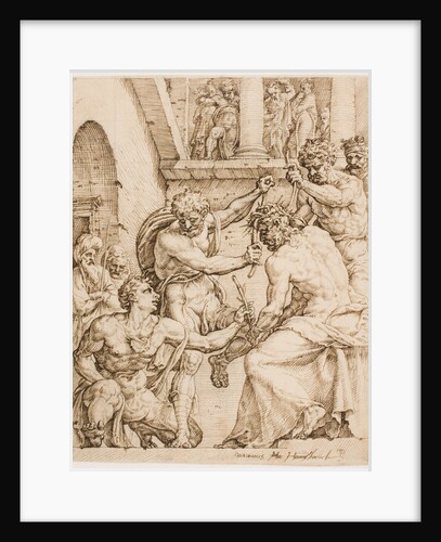 Christ Being Crowned with Thorns, c. 1548 by Maerten van Heemskerck