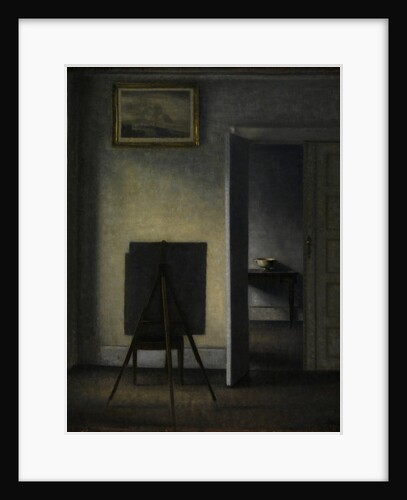 The Artist's Easel, 1910 by Vilhelm Hammershoi