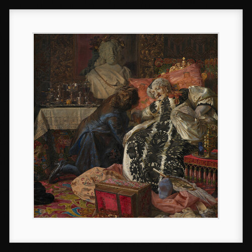 The Death of Queen Sophie Amalie, 1882 by Kristian Zahrtmann