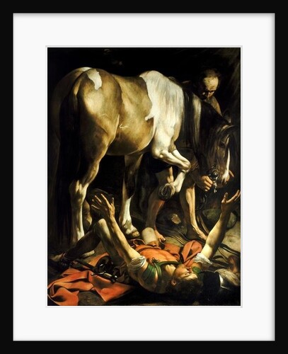 The Conversion of St. Paul, 1601 by Michelangelo Merisi da Caravaggio