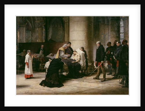 Death of a Hero, 1888 by Nils Forsberg the Elder