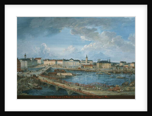 View of Stockholm from the Royal Palace, 1801 by Elias Martin