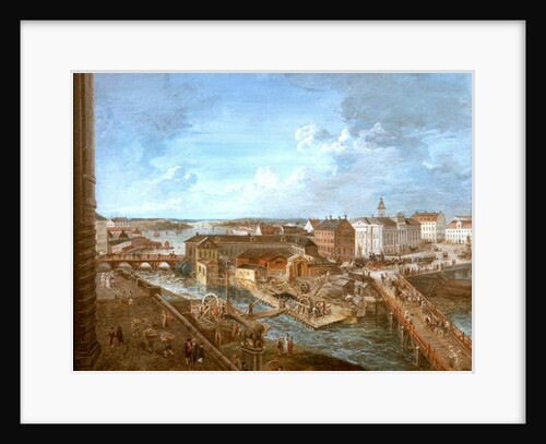 View of Stockholm from the Royal Palace by Elias Martin
