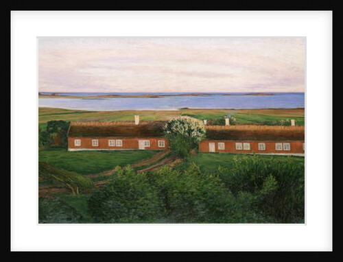 The Neighbouring Farm Houses, 1894 by Karl Fredrick Nordstrom
