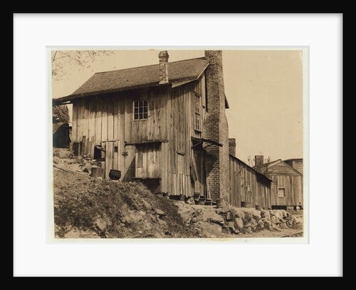 Housing for workers at the Rome Hosiery Mill, Georgia, 1913 by Lewis Wickes Hine