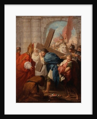 Heraclius Carrying the Cross, c.1728 by Pierre Subleyras