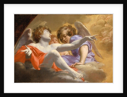 Model for Altarpiece in St. Peter's, 1625 by Simon Vouet