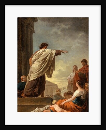 The Predication of Saint Paul, c.1779 by Joseph Benoit Suvee