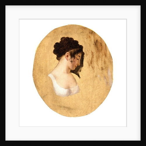 Profile of a Young Woman's Head, c.1794 by Louis Leopold Boilly