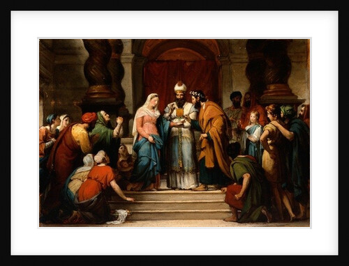 The Marriage of the Virgin, 1833 by Jerome Martin Langlois
