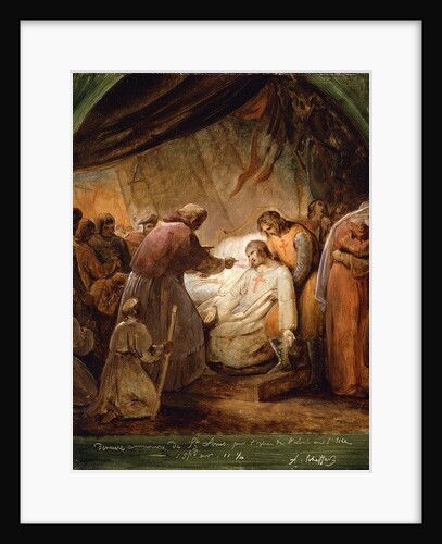 The Last Communion of Saint Louis, 1823 by Ary Scheffer