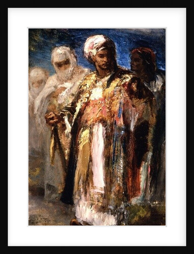 Men in Oriental Costumes, c.1845 by Narcisse Virgile Diaz de la Pena