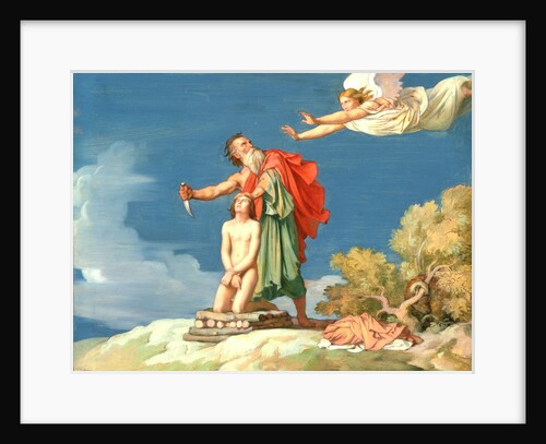 The Sacrifice of Isaac, 1860 by Hippolyte Flandrin