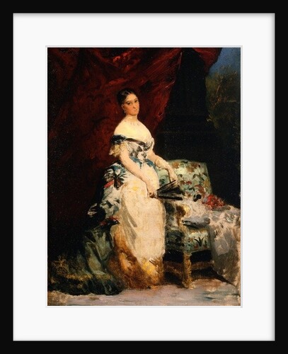 Portrait of Princess Brancaccio-Massimo, 1860-70 by Edouard Louis Dubufe