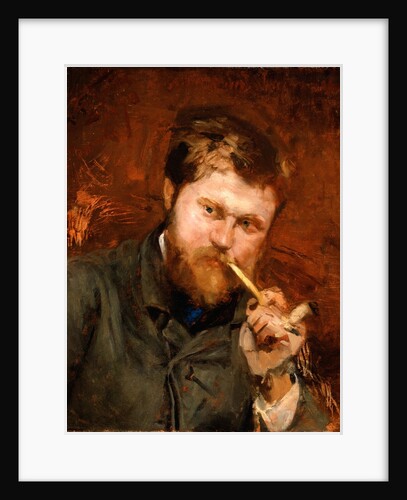 Man Smoking a Pipe, c.1875 by Jean Alexandre Joseph Falguiere