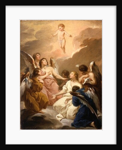 Seven Angels Adoring the Christ Child, c.1730-40 by Pierre Subleyras