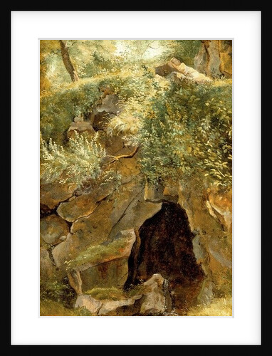 The Cave, 1828-30 by Pierre Etienne Theodore Rousseau