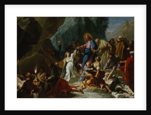 The Raising of Lazarus, c.1711 by Jean-Baptiste Jouvenet