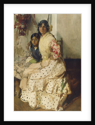Pepilla the Gypsy and Her Daughter, 1910 by Joaquin Sorolla y Bastida