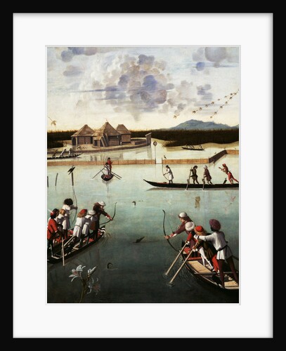 Hunting on the Lagoon, c.1490-5 by Vittore Carpaccio