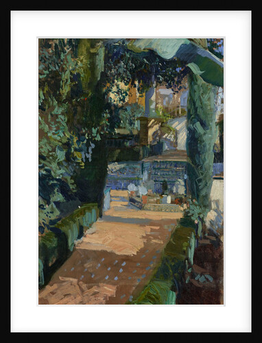 Court of the Dances, Alcázar, Sevilla, 1910 by Joaquin Sorolla y Bastida
