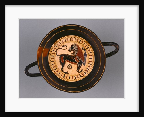 Laconian Black-Figure Kylix attributed to Hunt painter, c.540 BC by Greek school