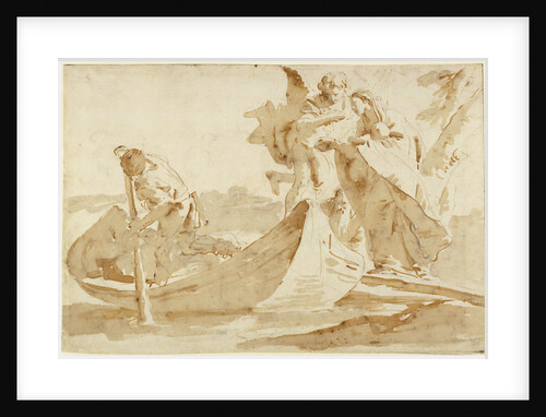Flight into Egypt, 1725-35 by Giovanni Battista Tiepolo