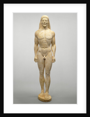 Kouros, c.530 BC by Greek school