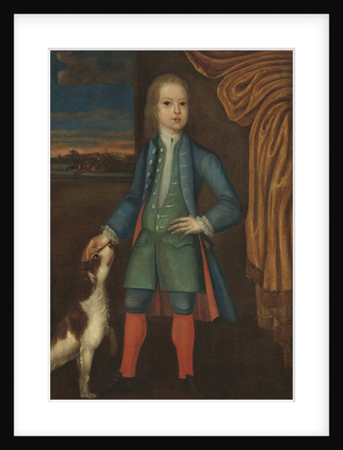 Boy in blue coat, c.1730 by American School