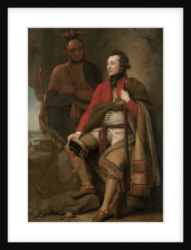 Colonel Guy Johnson and Karonghyontye, 1776 by Benjamin West