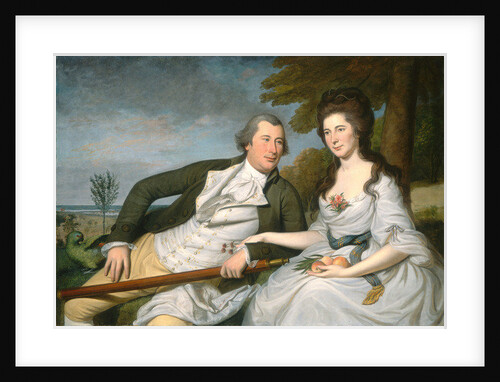 Benjamin and Eleanor Ridgely Laming, 1788 by Charles Willson Peale