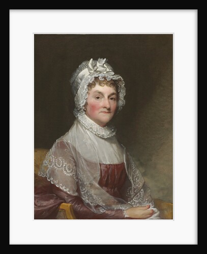 Abigail Smith Adams, 1800-15 by Gilbert Stuart