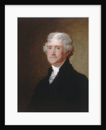 Thomas Jefferson, c.1821 by Gilbert Stuart