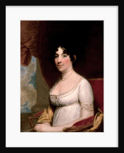 Mrs. Dolley Madison, 1804 by Gilbert Stuart